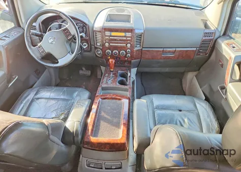 2004 Nissan Armada Se from USA, damaged, VIN 5N1AA08BX4N720952